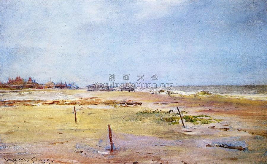 Shore Scene - 威廉·梅里特·查斯